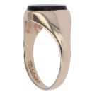 9ct Yellow Gold Onyx Signet Ring