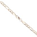 14ct Rose Gold Figaro Chain 20"