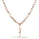 9ct Yellow Gold Albert T Bar Chain 16"
