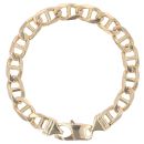 9ct Yellow Gold Anchor Bracelet 9"