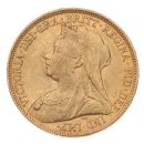 1899 Victoria Old Head Australia Full Sovereign Coin