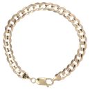 9ct Yellow Gold Curb Bracelet 7.5"