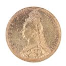 1891 Victoria Jubilee Head UK Full Sovereign Coin