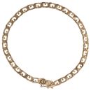 9ct Yellow Gold Fancy Bracelet 7.5"