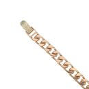 9ct Yellow Gold Curb Bracelet 8"