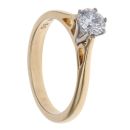 18ct Yellow Gold 0.60ct Brilliant Cut Diamond Solitaire Ring