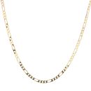 9ct Yellow Gold Figaro Chain 20"