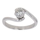 18ct White Gold 0.50ct Brilliant Cut Diamond Solitaire Ring