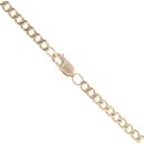 9ct Yellow Gold Curb Chain 18"