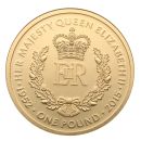 2015 Elizabeth II Tristan Da Cunha 1 Pound Coin Proof Boxed