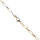 14ct Yellow and White Gold Chain 24"