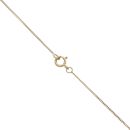 18ct Yellow Gold 0.07ct Brilliant Cut Diamond Fancy Pendant And Chain 20"