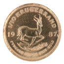 1987 1/10oz South Africa Krugerrand Coin