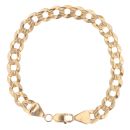 9ct Yellow Gold Fancy Patterned Bracelet 9.5"