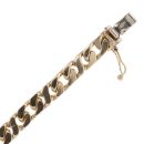 9ct Yellow Gold Curb Bracelet 7.5"
