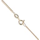 9ct Yellow Gold Tiger Eye Eagle Claw Pendant and Chain 20"