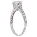 18ct White Gold 0.85ct Brilliant Cut Diamond Solitaire Ring