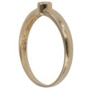 18ct Yellow Gold 0.05ct Brilliant Cut Diamond Solitaire Ring