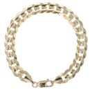 9ct Yellow Gold Curb Bracelet 8.5"