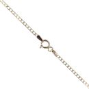 9ct Yellow Gold Small Links Curb Chain 18"