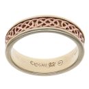 9ct Yellow and Rose Gold Clogau Annwyl Full Band