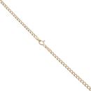 9ct Yellow Gold Curb Chain 22"