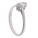 18ct White Gold 0.45ct Marquise Cut Diamond Solitaire Ring