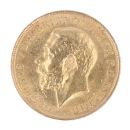 1913 George V Large Head UK Full Sovereign Coin