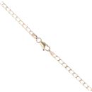 9ct Yellow Gold Square Curb Chain 18"