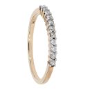 9ct Yellow Gold 0.24ct Diamond Eternity Ring by Anya Belle