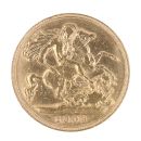1903 Edward VII Large Head UK Half Sovereign Coin