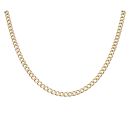 18ct Yellow Gold Curb Chain 18"
