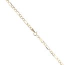 9ct Yellow Gold 18" Figaro Chain