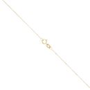 9ct Yellow Gold Diamond Solitaire Pendant and 16" Chain by Anya Belle