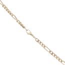 9ct Yellow Gold Figaro Chain 24"