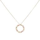 9ct Yellow And Rose Gold Clogau Vine Of Life Pendant And Chain 22"
