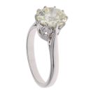 Platinum 2.75ct Brilliant Cut Diamond Solitaire Ring