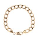 9ct Yellow Gold Curb Bracelet 7"