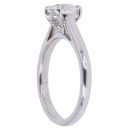 Platinum 1.01ct Brilliant Cut Lab Grown Diamond Solitaire Ring