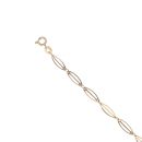9ct Yellow Gold Fancy Bracelet 7"