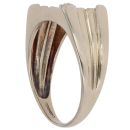 9ct Yellow Gold 0.10ct Diamond Signet Ring