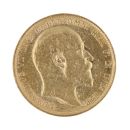1904 Edward VII Large Head Australia Full Sovereign Coin