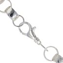 Sterling Silver Patterned And Plain Belcher Chain 24"