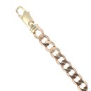 9ct Yellow Gold Curb Bracelet 8"