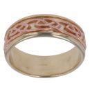 9ct Yellow and Rose Gold Clogau Annwyl Ring
