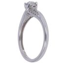 9ct White Gold 0.40ct Brilliant Cut Diamond Solitaire Ring