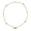 22ct Yellow Gold Bead Fancy Bracelet 7"