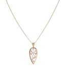 9ct Yellow and Rose Gold Tree Of Life Clogau Pendant and Chain 18"