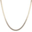 9ct Yellow Gold Curb Chain 22"