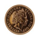 2000 Elizabeth II Fourth Portrait UK Full Sovereign Coin Boxed
